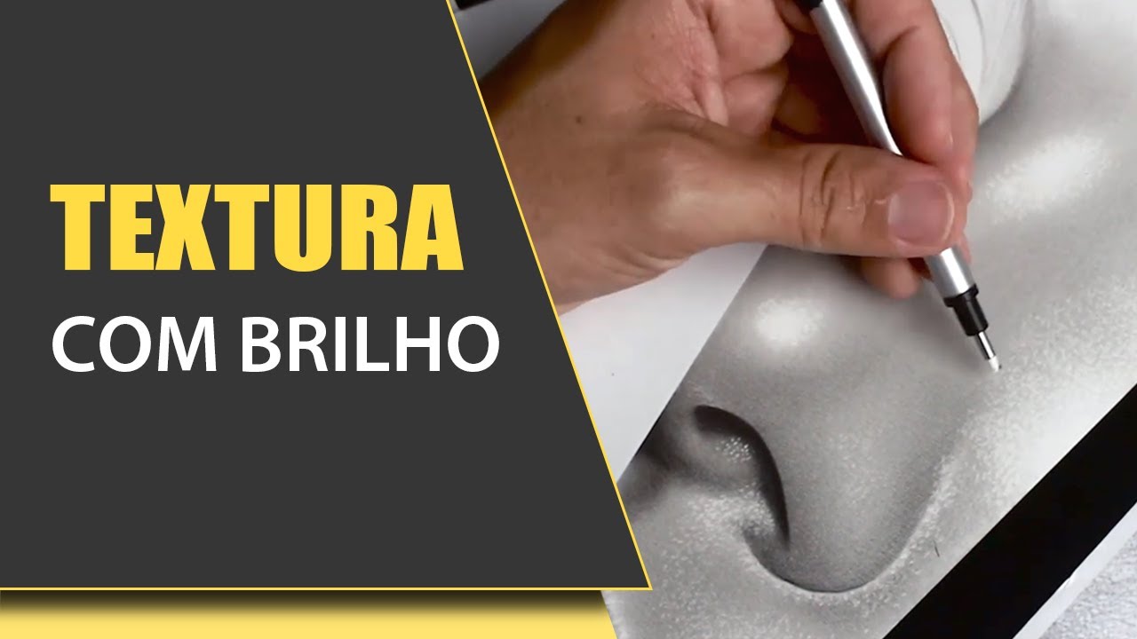 SOMBREANDO UM NARIZ PASSO A PASSO - TEXTURA COM BRILHO