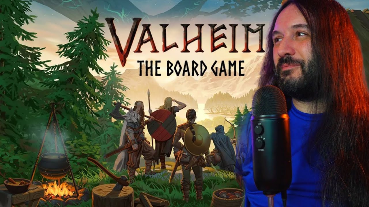 Настольная игра Valheim выглядит ОЧЕНЬ интересно..