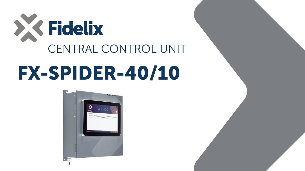 Fidelix FX-SPIDER-40/10  | Freely programmable controller, all in one solution for HVAC applications