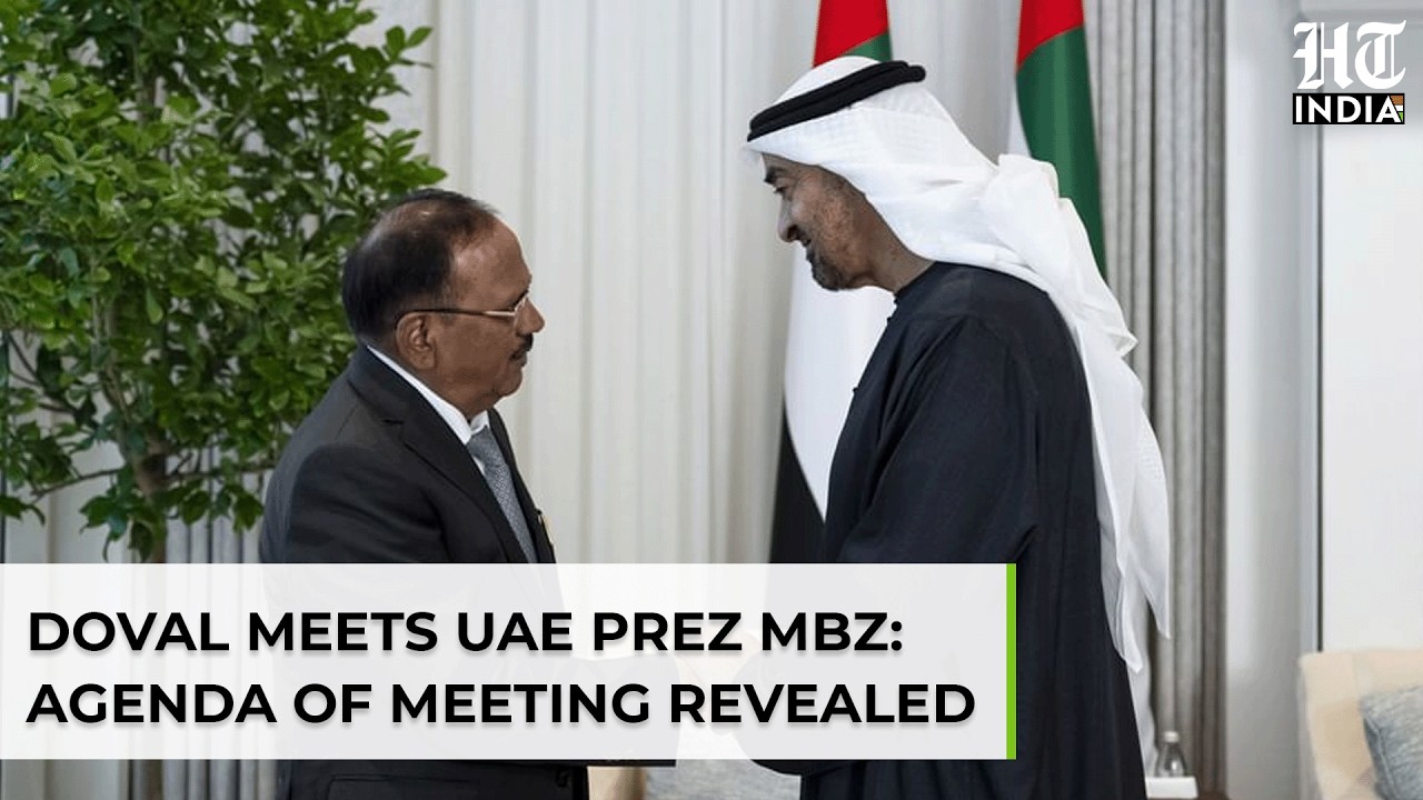After Saudi Arabia Visit, NSA Ajit Doval Meets UAE President MBZ Amid West Asia Crisis