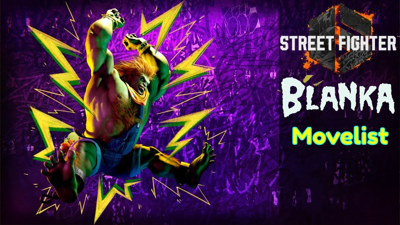 Blanka Street Fighter 6 Movelist [13]