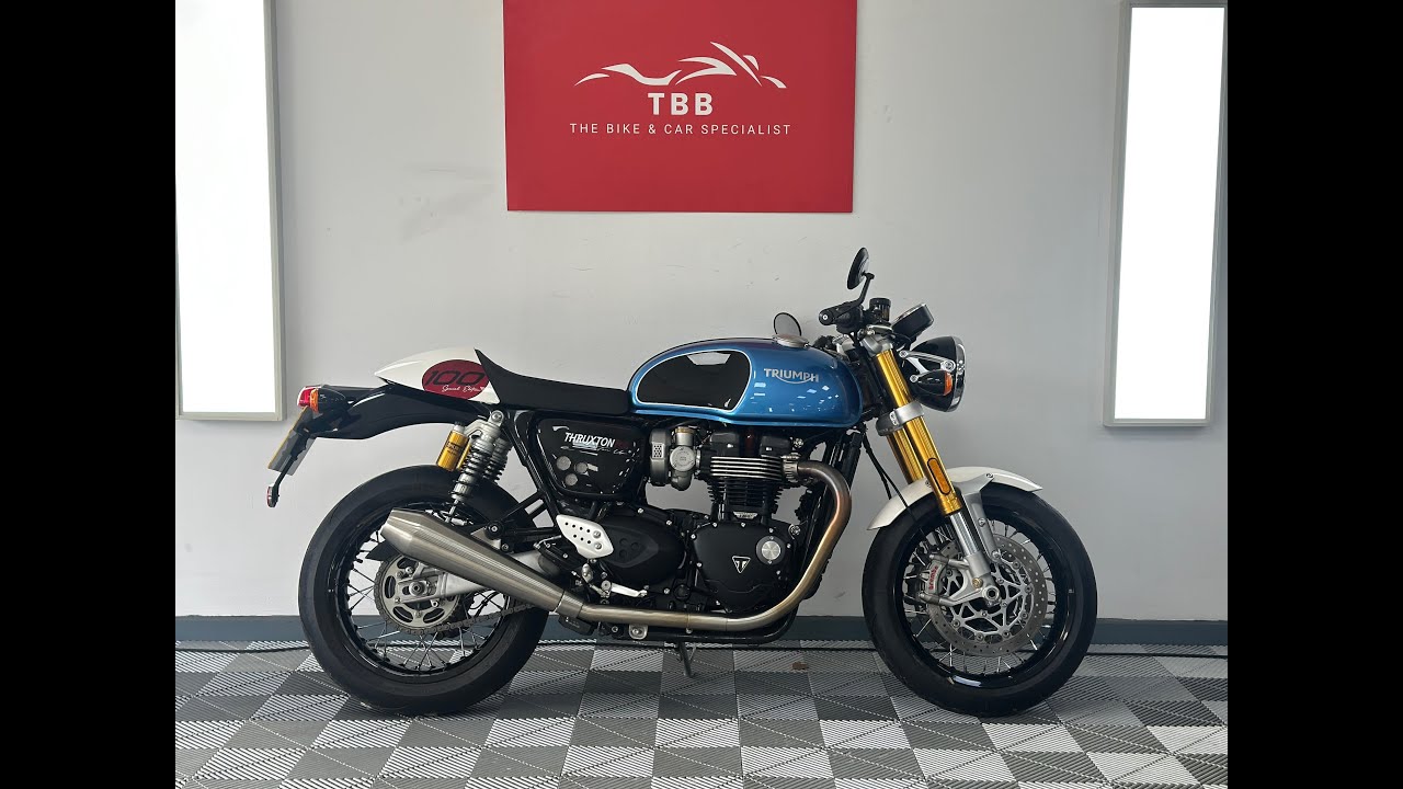 Triumph Thruxton 1200RS Ton Up 2022 900 miles 