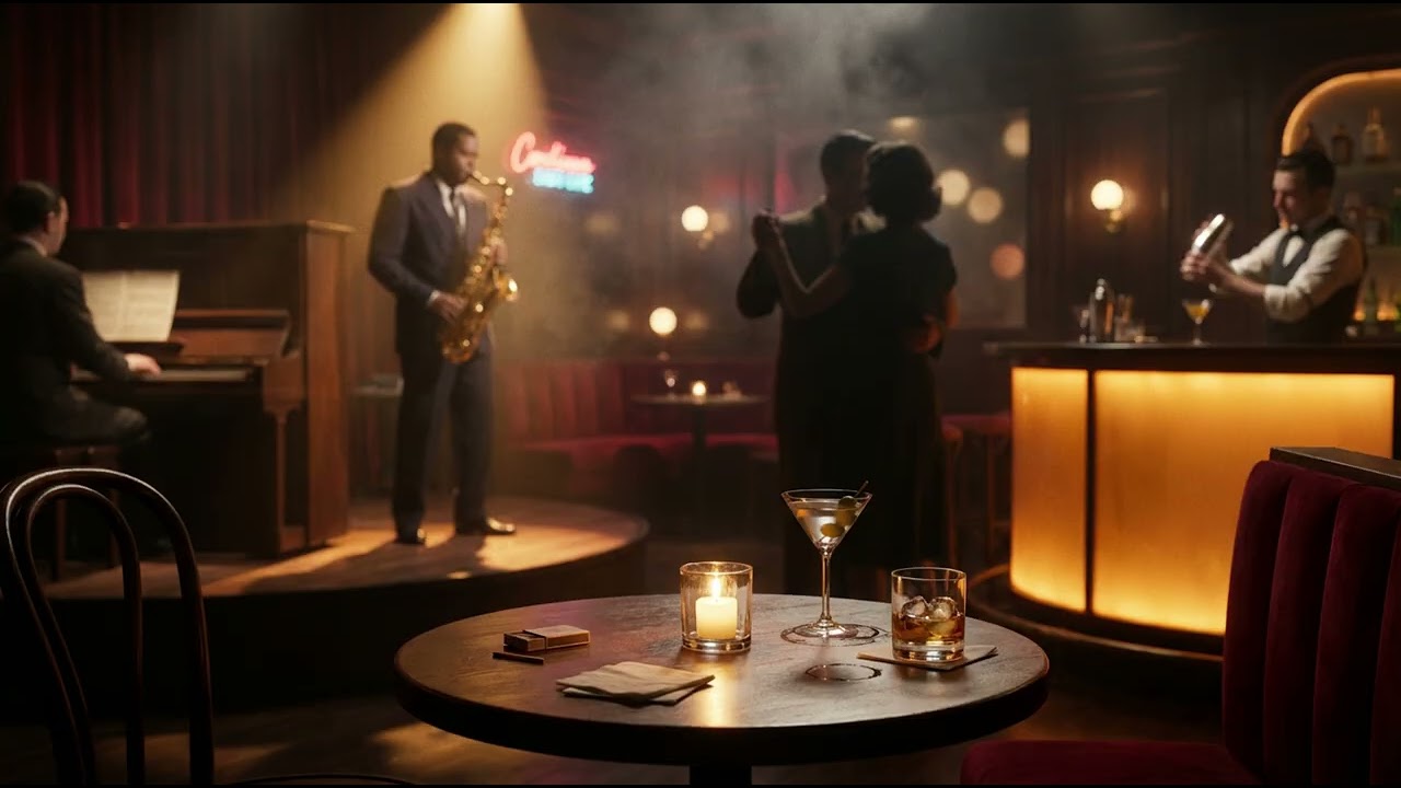 Velvet Jazz Club1950s Noir Night, Smooth Sax & Blues