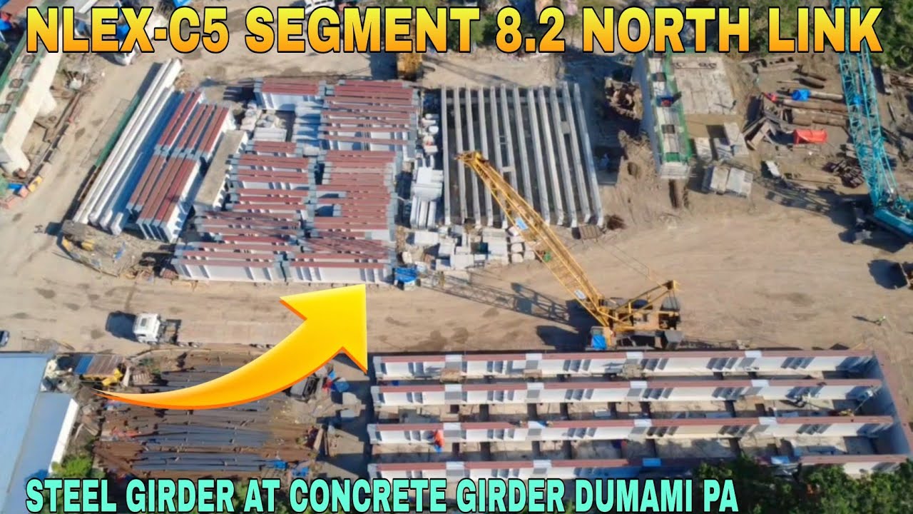 STEEL GIRDER AT CONCRETE GIRDER DUMAMI PA/NLEX-C5 SEGMENT 8.2 NORTH LINK PROJECT BRGY TALIPAPA QC