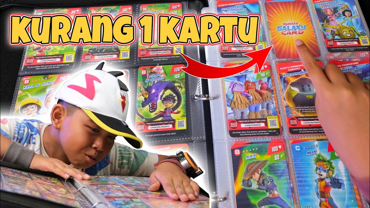 DIKIT LAGI LENGKAP KOLEKSI KARTU BOBOIBOY SEASON 2 KU