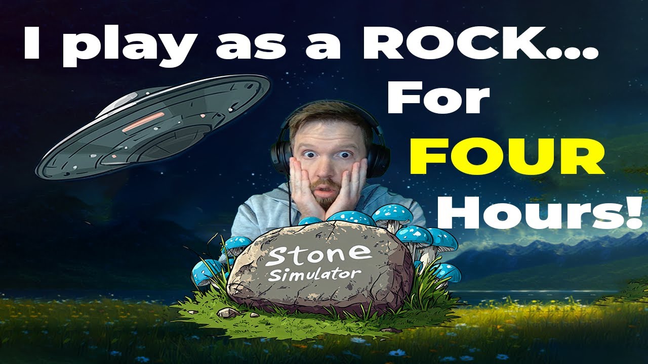 A game where you play as a rock, fun? Stone Simulator