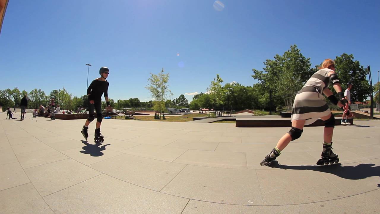 Inline skateundervisning Promotion Sommer Video