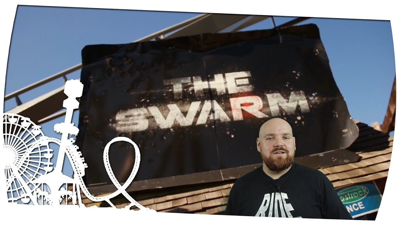Zerstörte Freizeitpark Stadt dank The Swarm - Thorpe Park - Ride Review