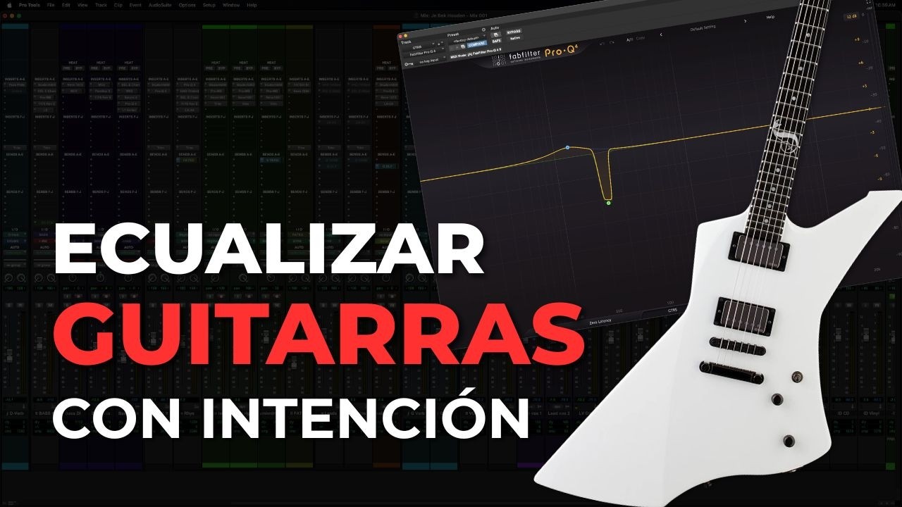 Lo que debes tomar en cuenta al ECUALIZAR Guitarras en Rock y Metal