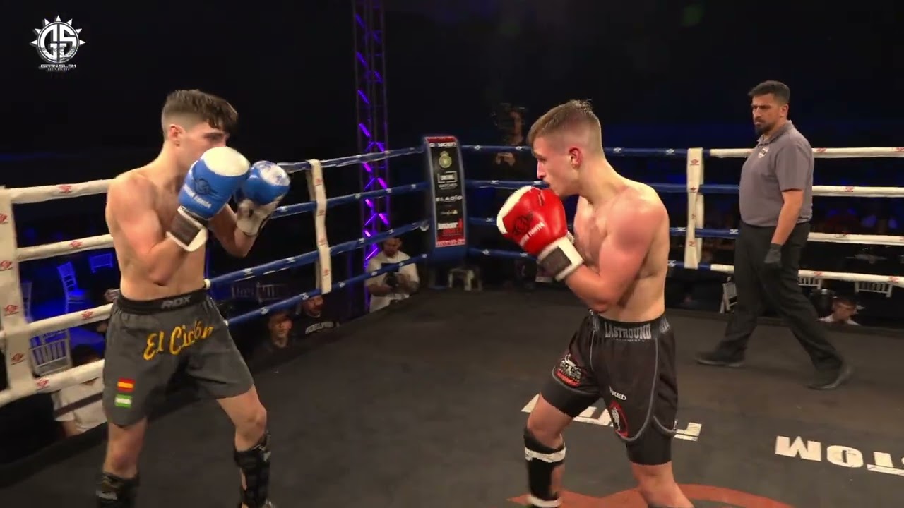 PABLO ARAGON VS YARED MORENO LOWKICK 55 KG GOLDEN GRAN SLAM COSTA DEL SOL 