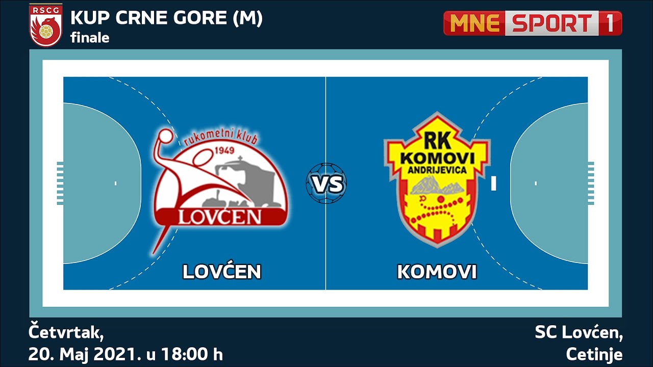 Kup Crne Gore (M) | Lovćen vs Komovi | Finale | LIVE