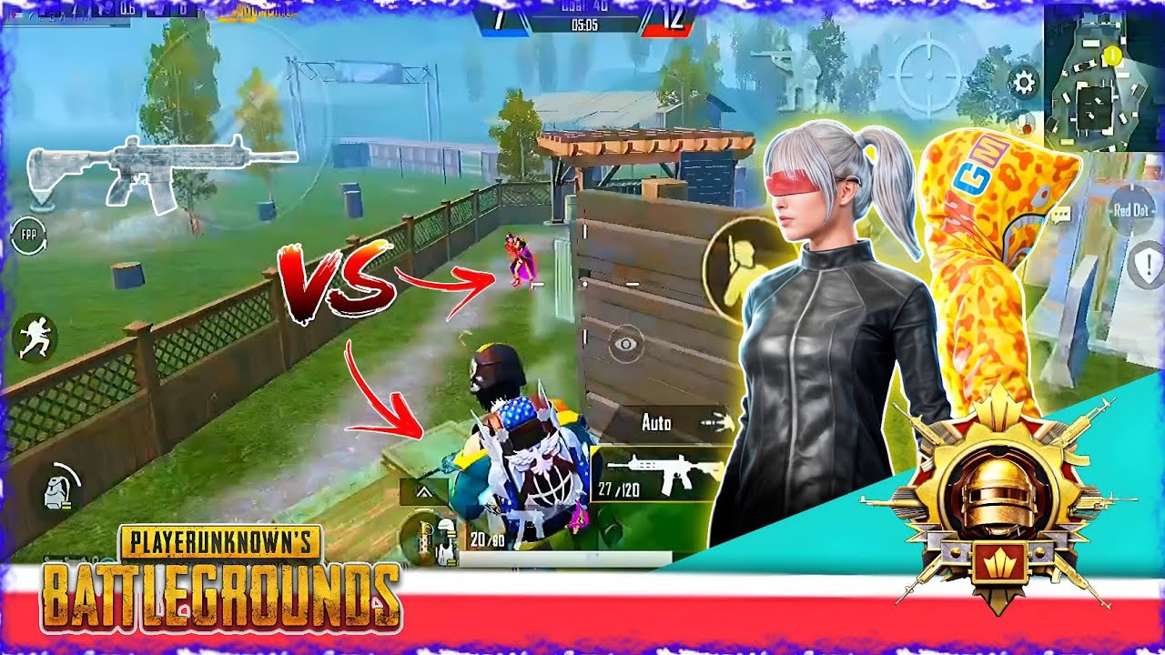 1v1 Room M416 🔥 Headshot Battle | #PUBGMOBILE #M416 #1v1 #TDM #ReturningWale