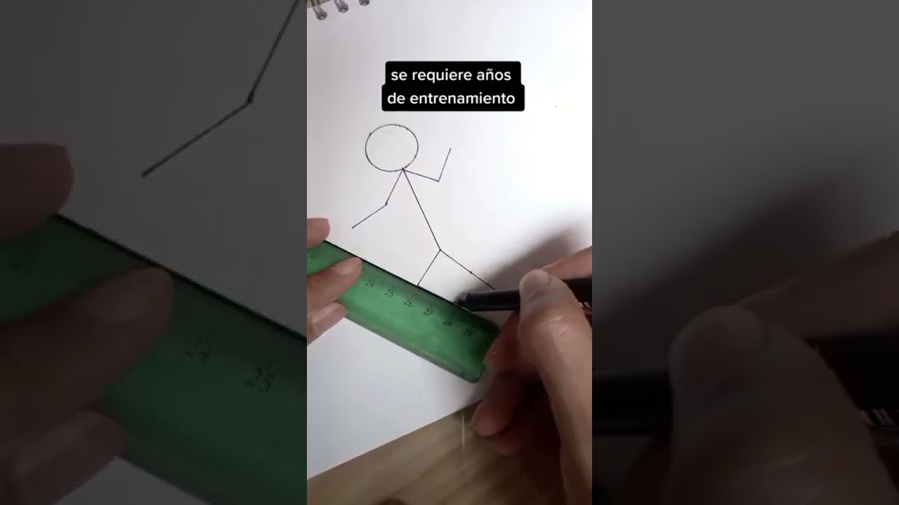 Tutorial del Dibujo mas DIF&Iacute;CIL 🤯 #shorts