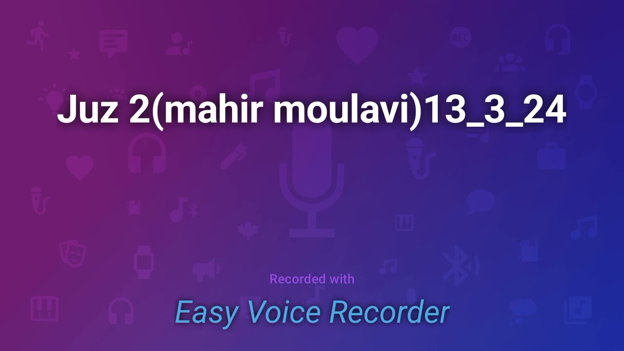 juz'u 2 ( Mahir Yoosuf hashimy)