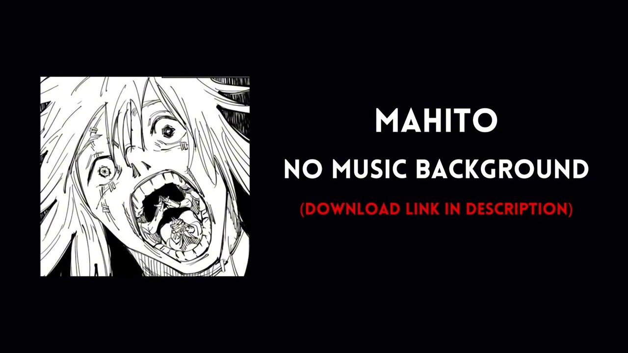 ANIME VOICES ~ MAHITO (No Background Music)