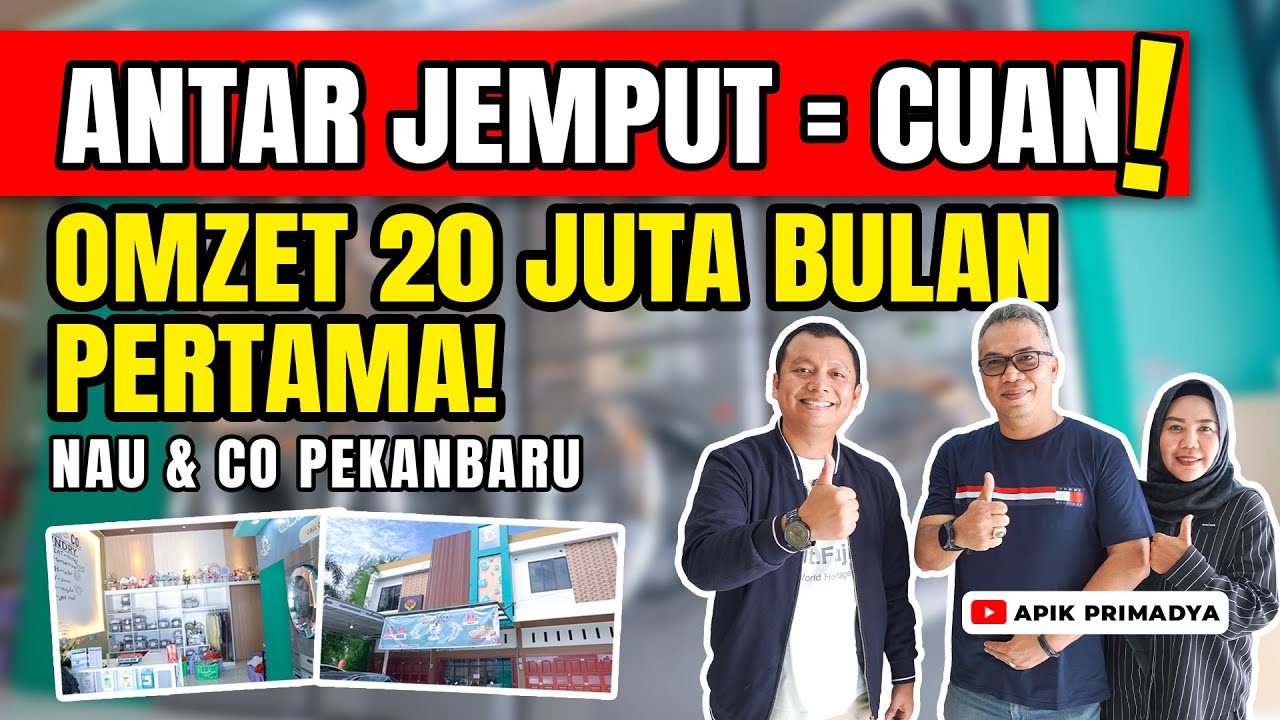 Laundry Baru, Omzet Puluhan Juta, 80% Order dari Antar Jemput — Gimana Caranya? | Nau & CO Pekanbaru