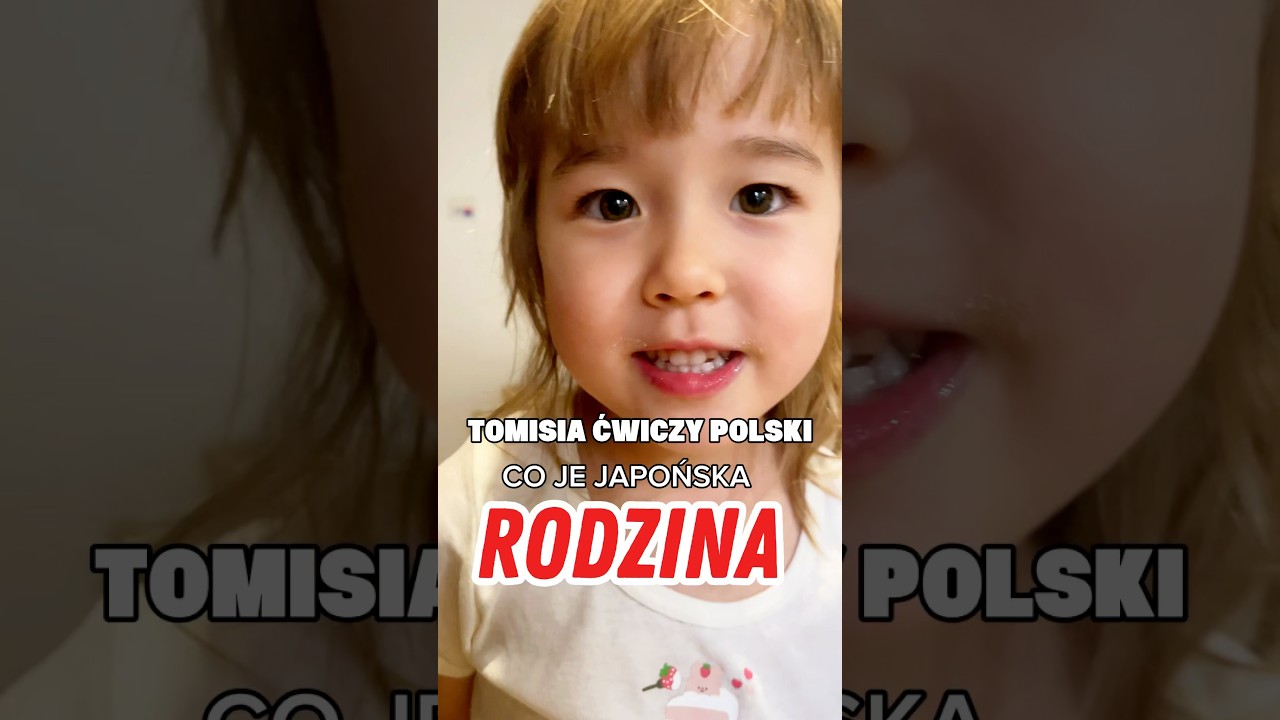 Japońska 5latka m&oacute;wi po polsku #japonia #ciekawostki