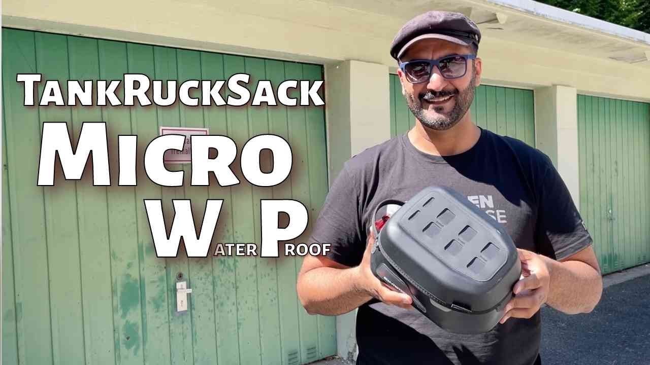 Micro TankRucksack von SW-Motech gibt's jetzt in wasserdicht!