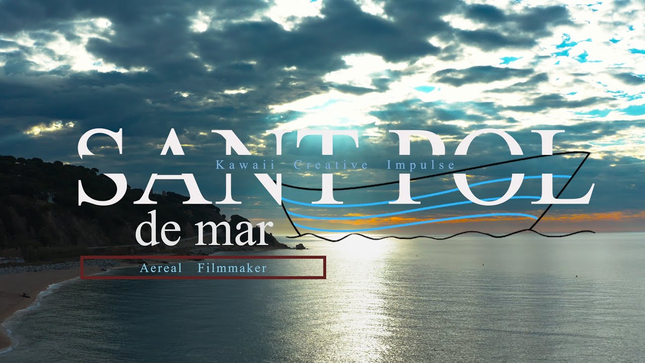 Sant Pol de Mar - 4k Ultra HD Drone Footage #maresme #catalunya #cataluña