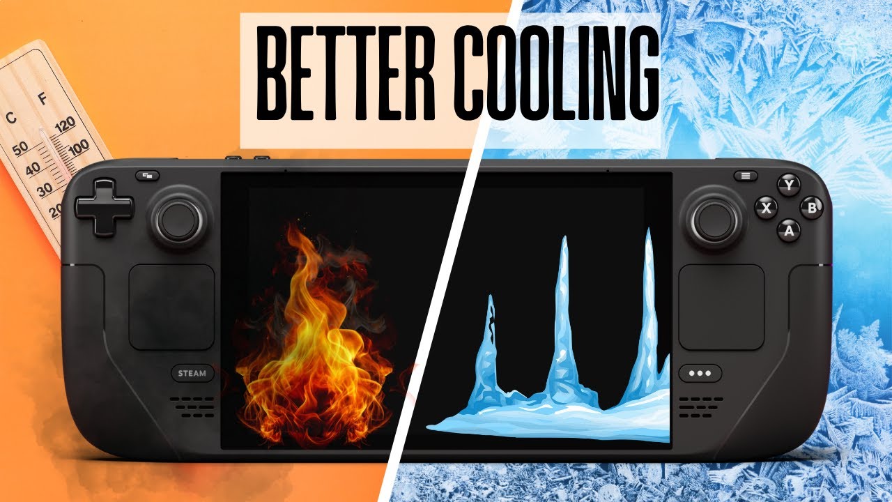 More FPS and Lower temps - Simple Steamdeck Mod
