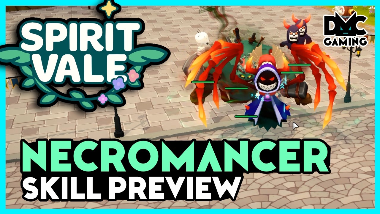Spiritvale Summoner & Necromancer Skills Preview | Summons, Minions & Dark Magic