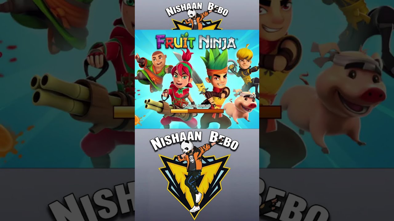 play fruit ninja game #shorts #shortsfeed #shortslive
