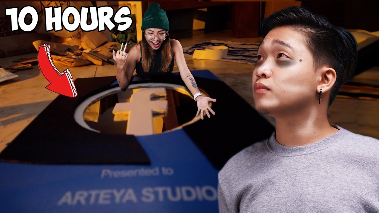 SURPRISING ARTEYA STUDIO WITH HER OWN 50K PLAYBUTTON