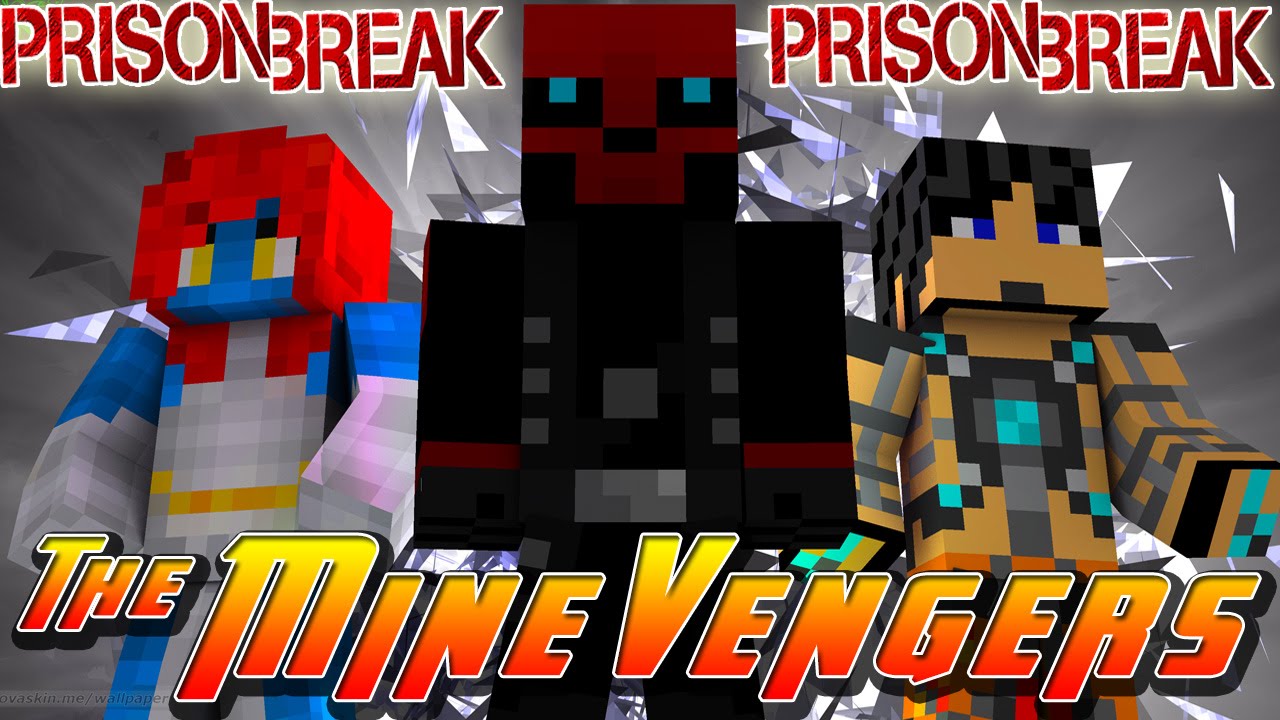Minecraft MineVengers - SUPER VILLAIN PRISON BREAK!!!