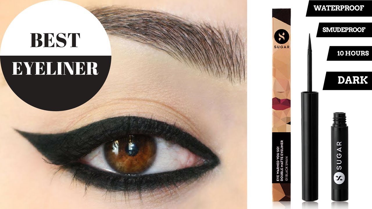 BEST EYELINER IN INDIA | Water Proof | Smudge Proof | SUGAR | EYE WARNED YOU SO