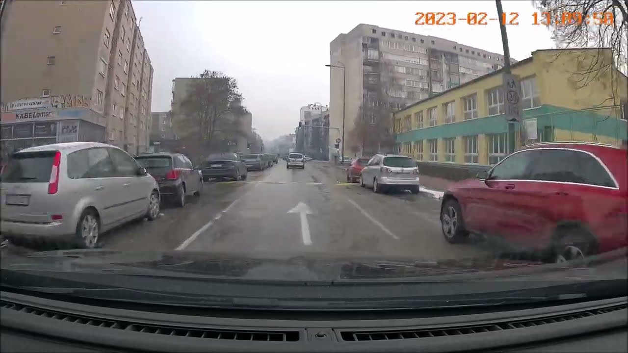Vožnja: Titova ulica - Kvadrant #february #2023 #visitbosnia #visitsarajevo #dashcam #onboardcam