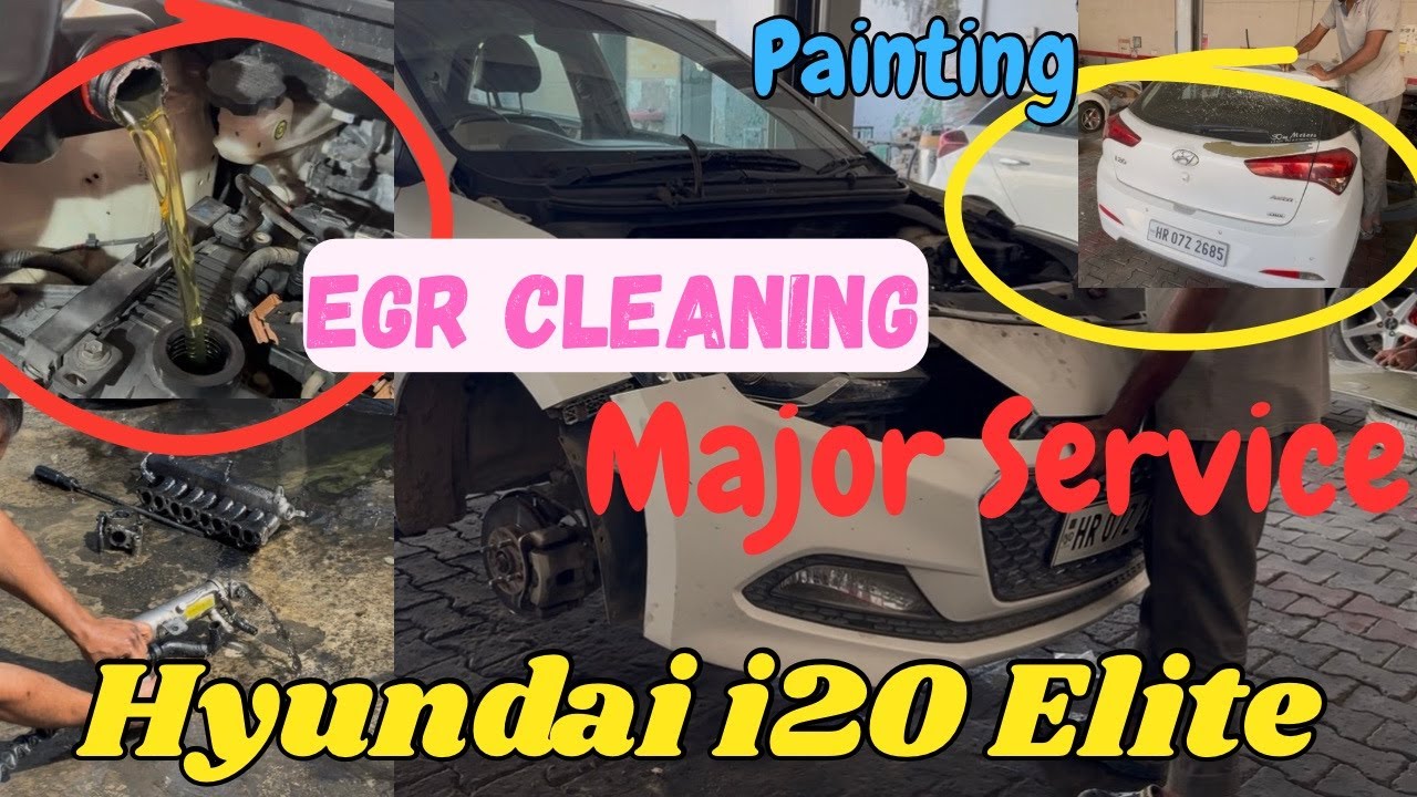 Major Service After 120k Km. Hyundai i20 Diesel Eite