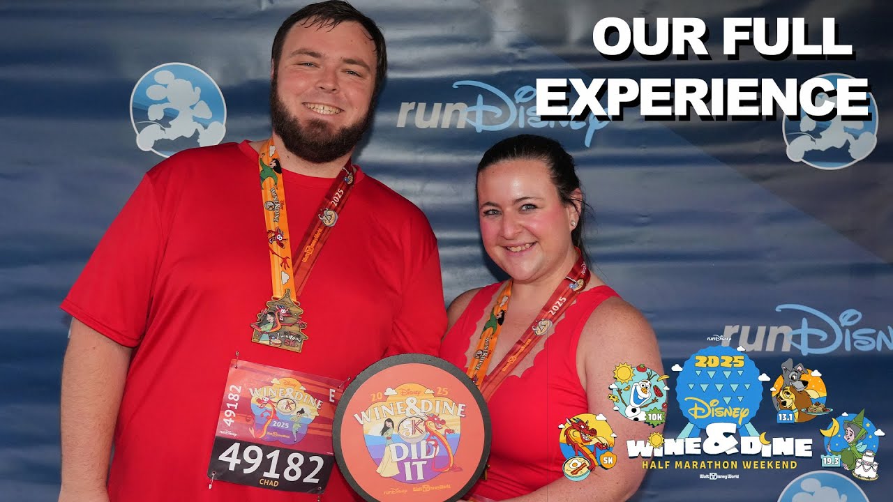 Our Full 2025 RunDisney Wine & Dine 5K Experience!