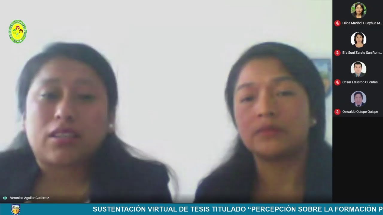 SUSTENTACIÓN VIRTUAL DE TESIS
