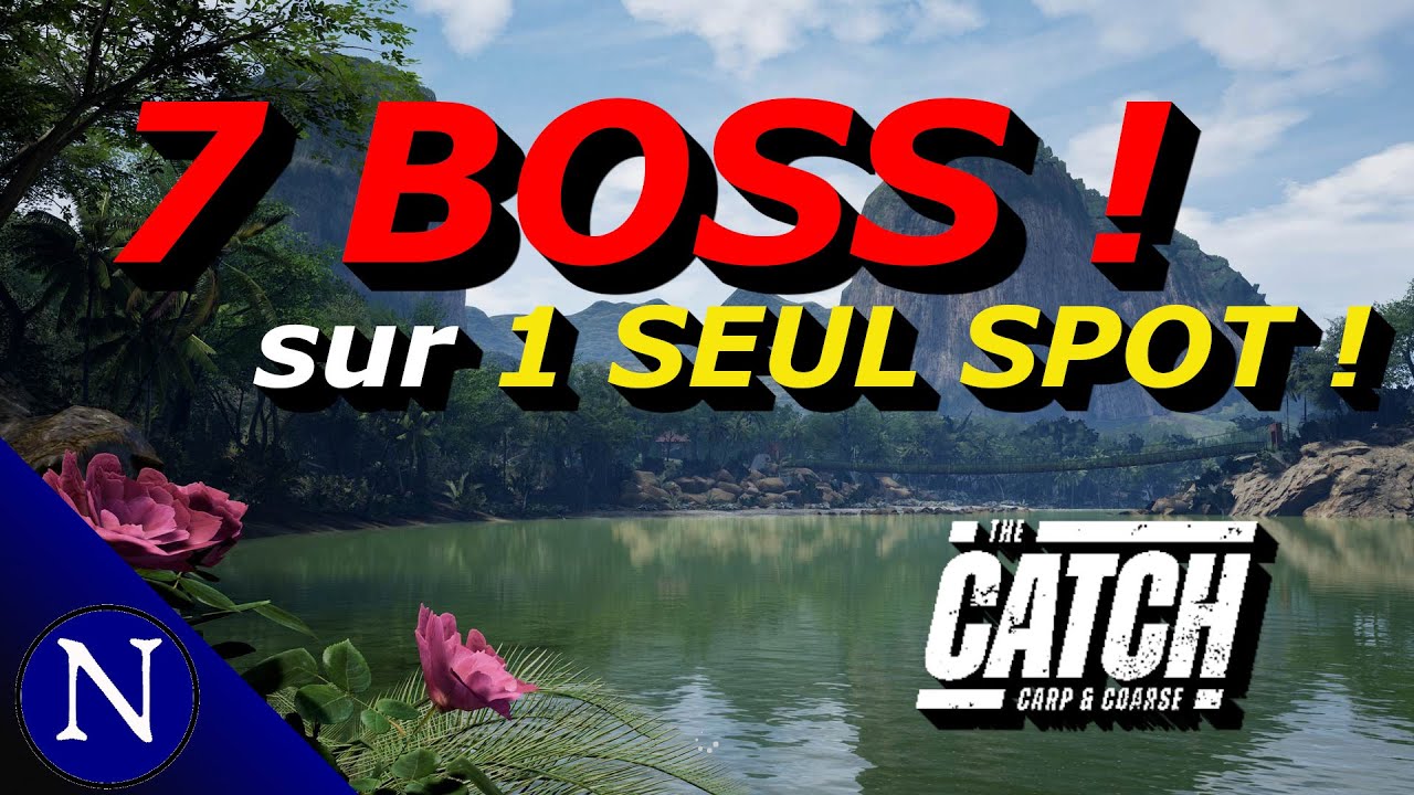 The Catch Carp & Coarse : Un spot à Boss exceptionnel sur le lac Pearl !