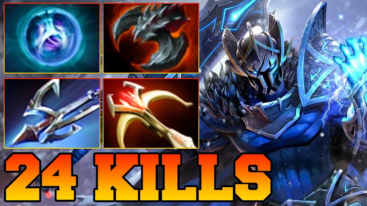 2 Ultra Kills + 24 Kills Sven Dota 2 !! Sven Dota Pro Gameplay Build Guide Highlights Safelane 7.41