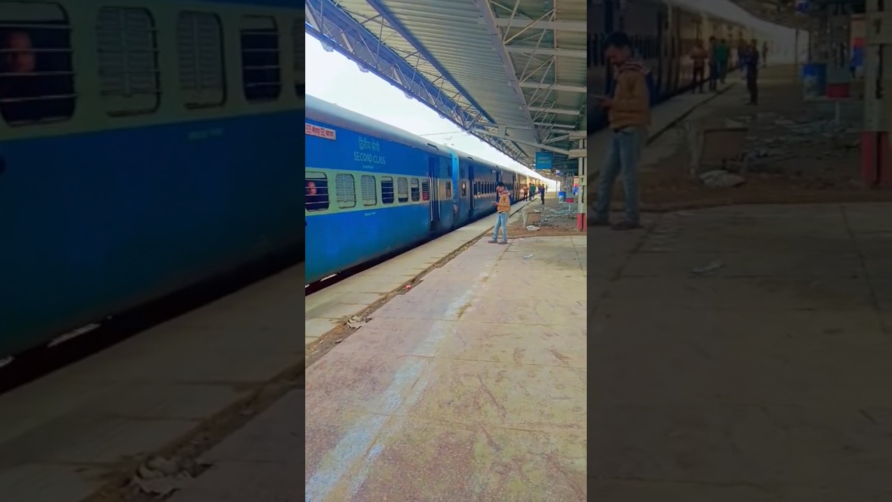 Glimpse of Balrampur railway station #shortsvideo #balrampur #travel #train