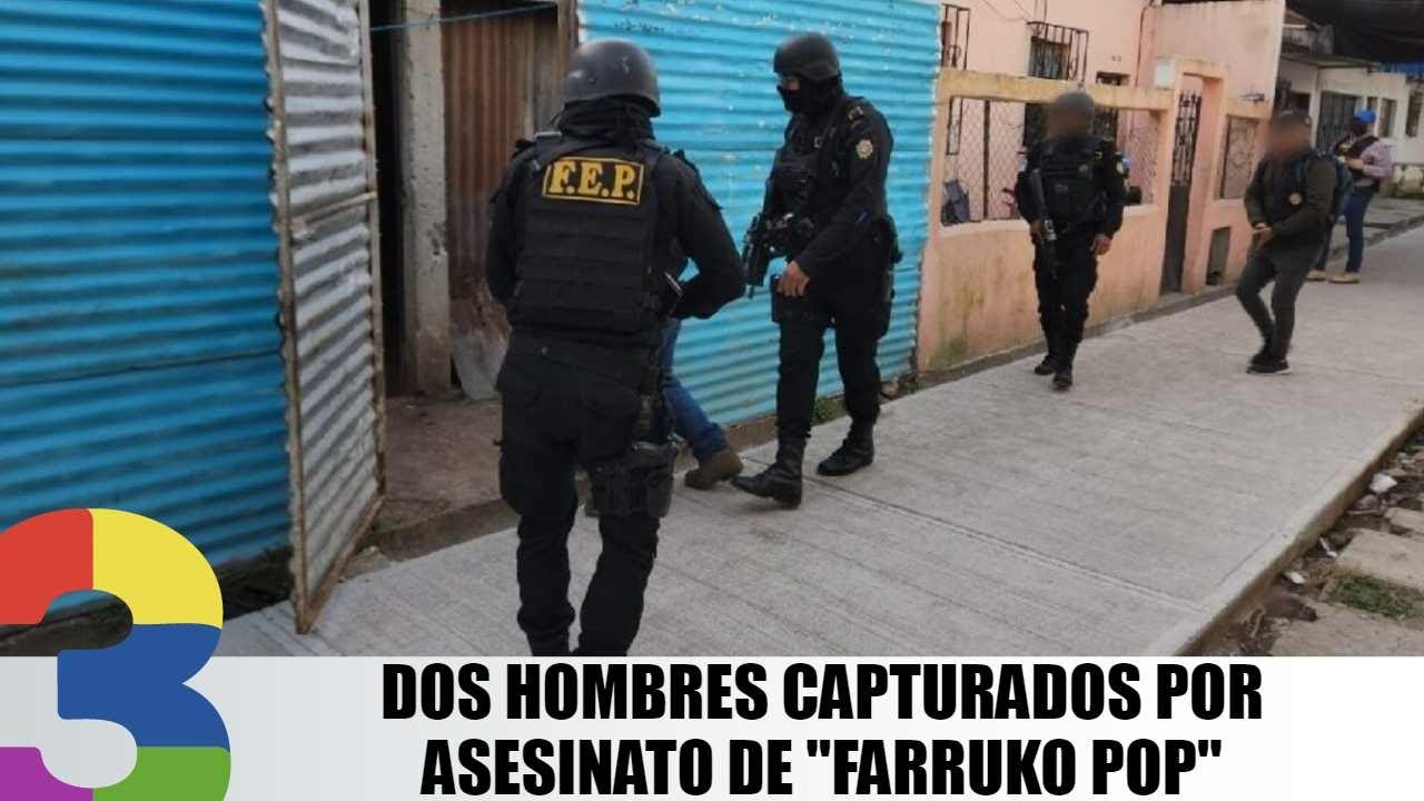 Dos hombres capturados por asesinato de 