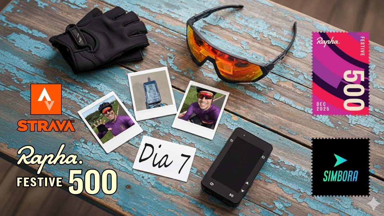 Desafio Strava Rapha Festive 500 2025 - Dia 7 - CONCLUÍDO!!!