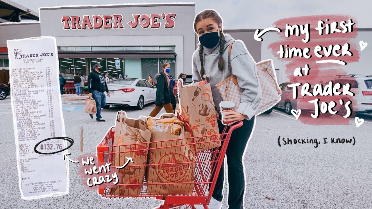 driving an hour to go to Trader Joe's for the first time (shopping vlog and Trader Joe's haul)