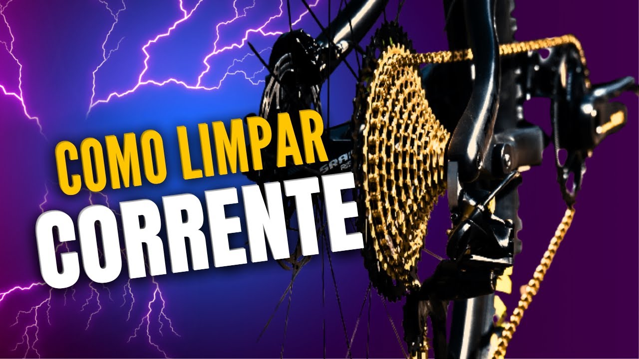 Como Limpar a Corrente da Bike - O MELHOR método!!