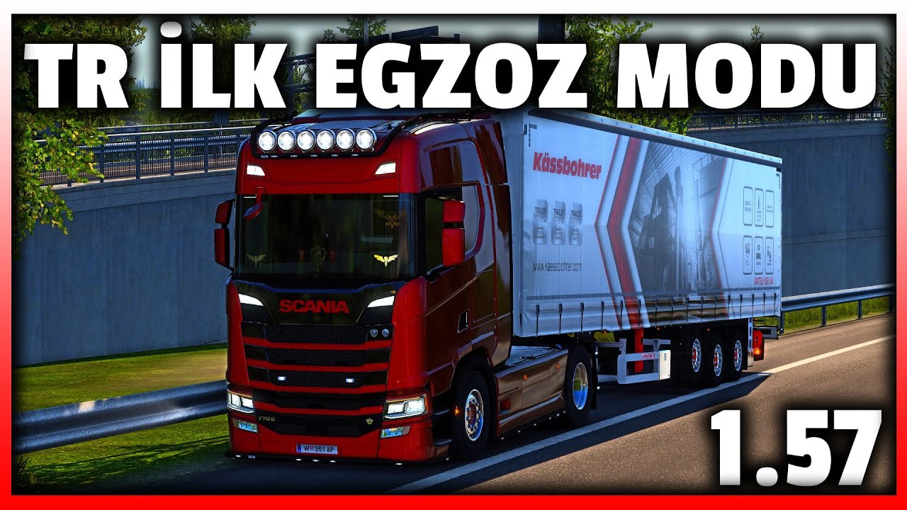TR İLK KURT EGZOZ MODU | TRUCKERSMP UYUMLU | 1.57 GÜNCEL SÜRÜM | ETS2