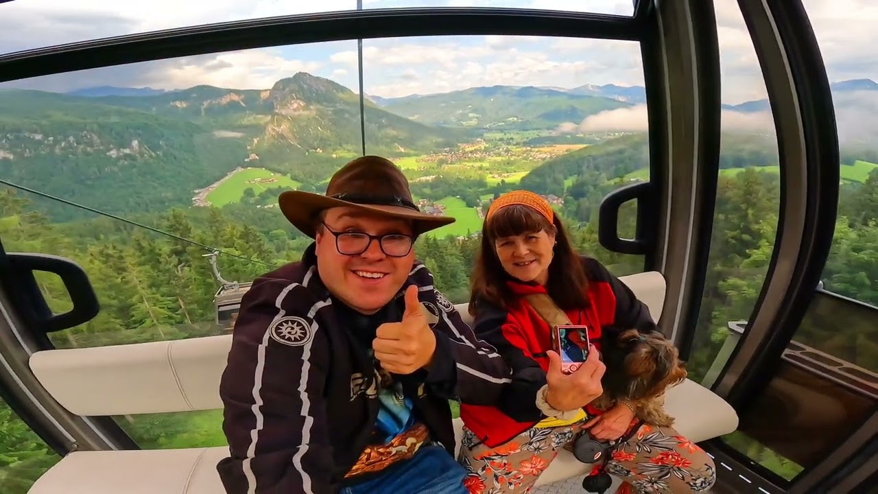 Die Jennerbahn von Königssee Bergfahrt und Talfahrt