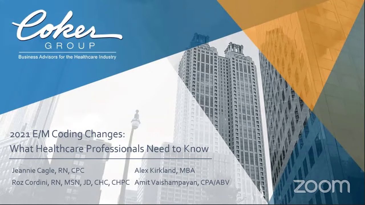 2021 E/M Coding Changes: What Healthcare Professionals Need to Know