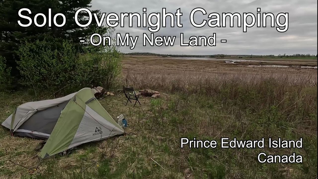 Solo Overnight Camping - On My New Land