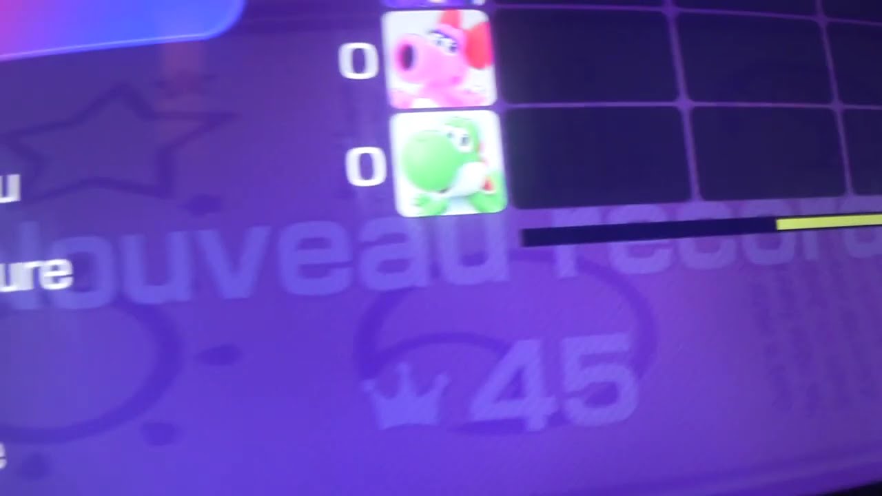 High Score - Booksquirm (Mario Party Superstars) - 45 Points.