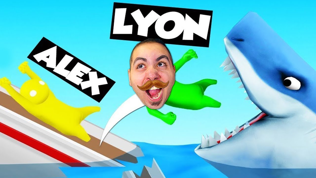 NON CADERE NELLA BOCCA DELLO SQUALO SU GANG BEASTS!!