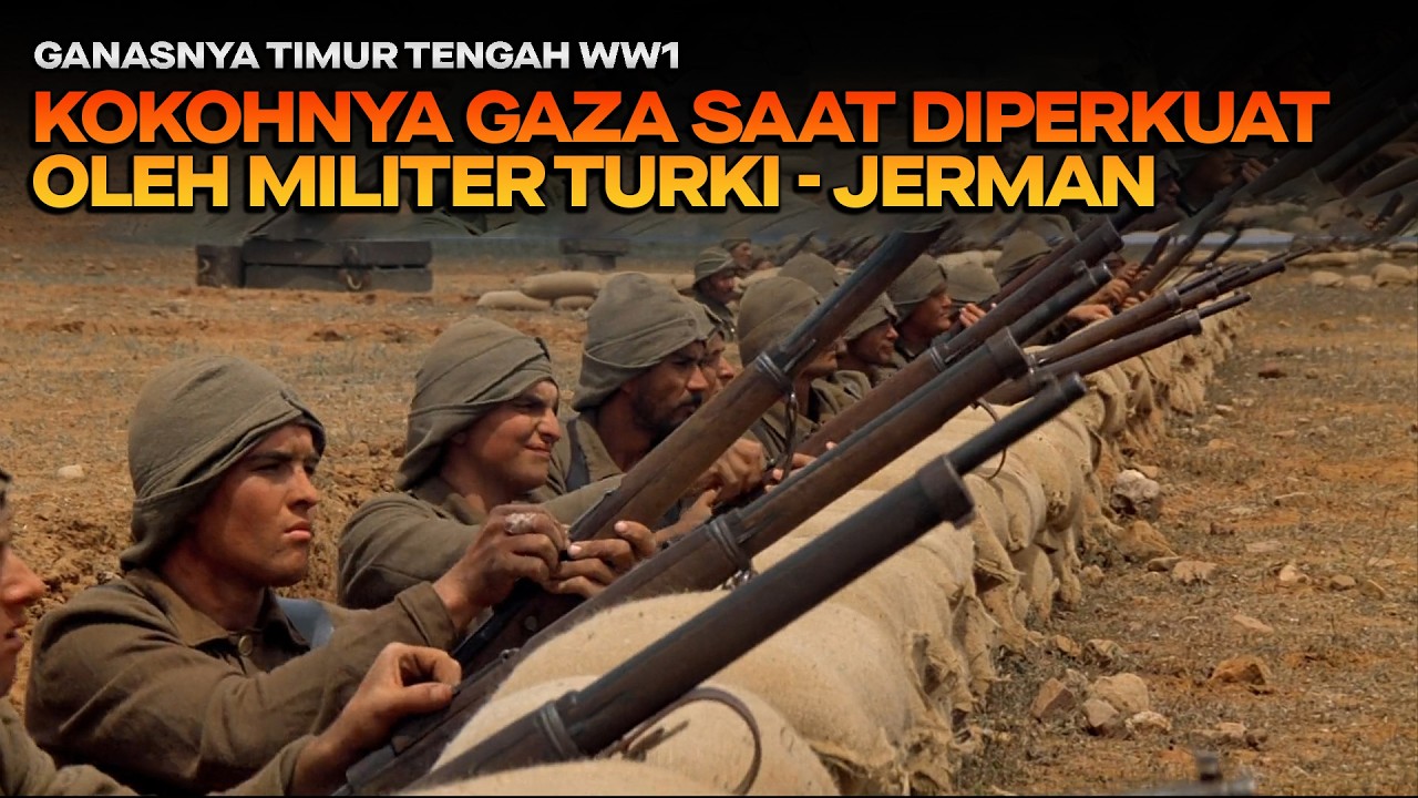 Kisah Nyata! Inggris Keok! Tangguhnya Gaza Diatur Turki-Jerman Buat Sekutu Kirim Pasukan Khusus