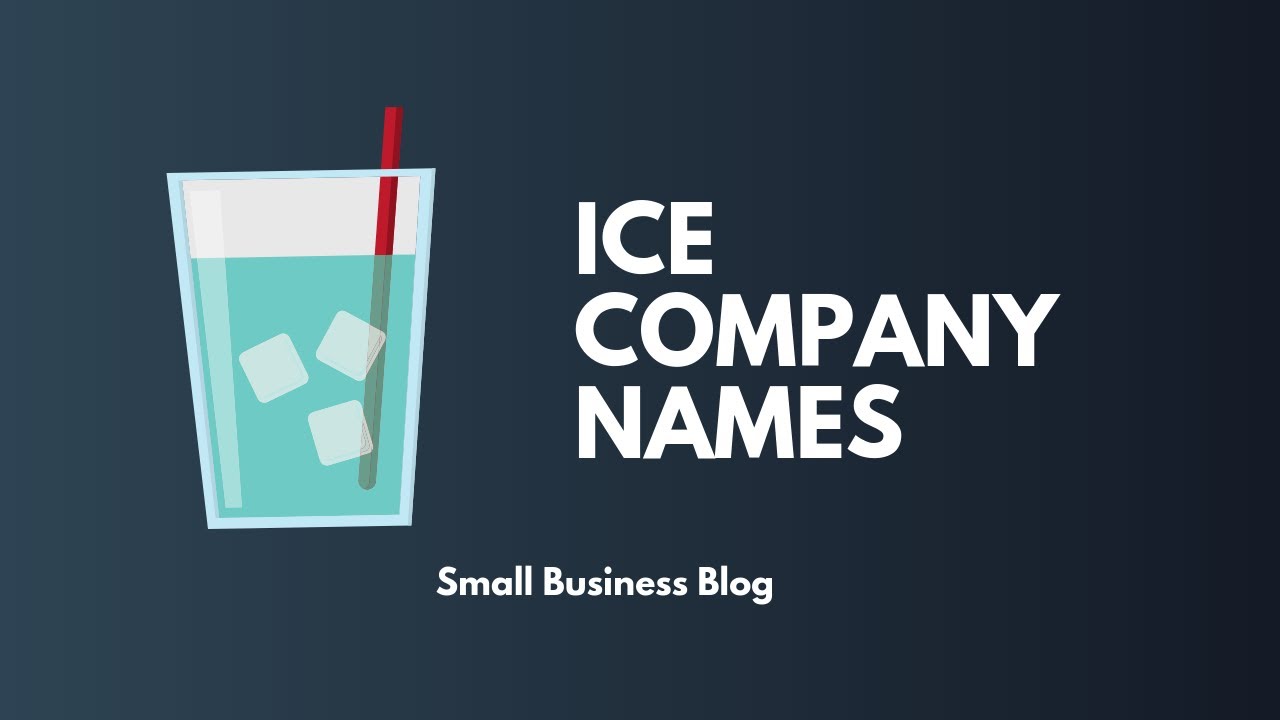 Best Ice Company Names