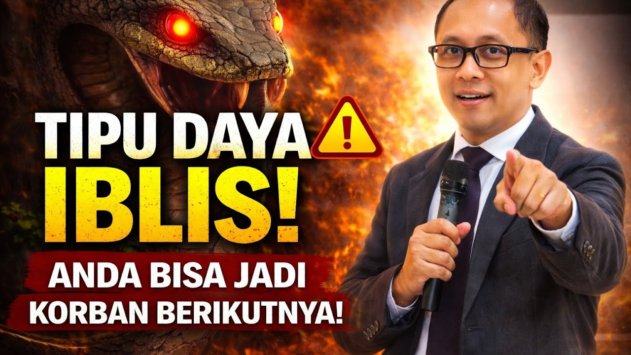 Mengapa Terus Tertipu Setan? Mengatasi Tipuan Setan || Pembelajaran Alkitab I Pdt Sigit Widodo, M.Th