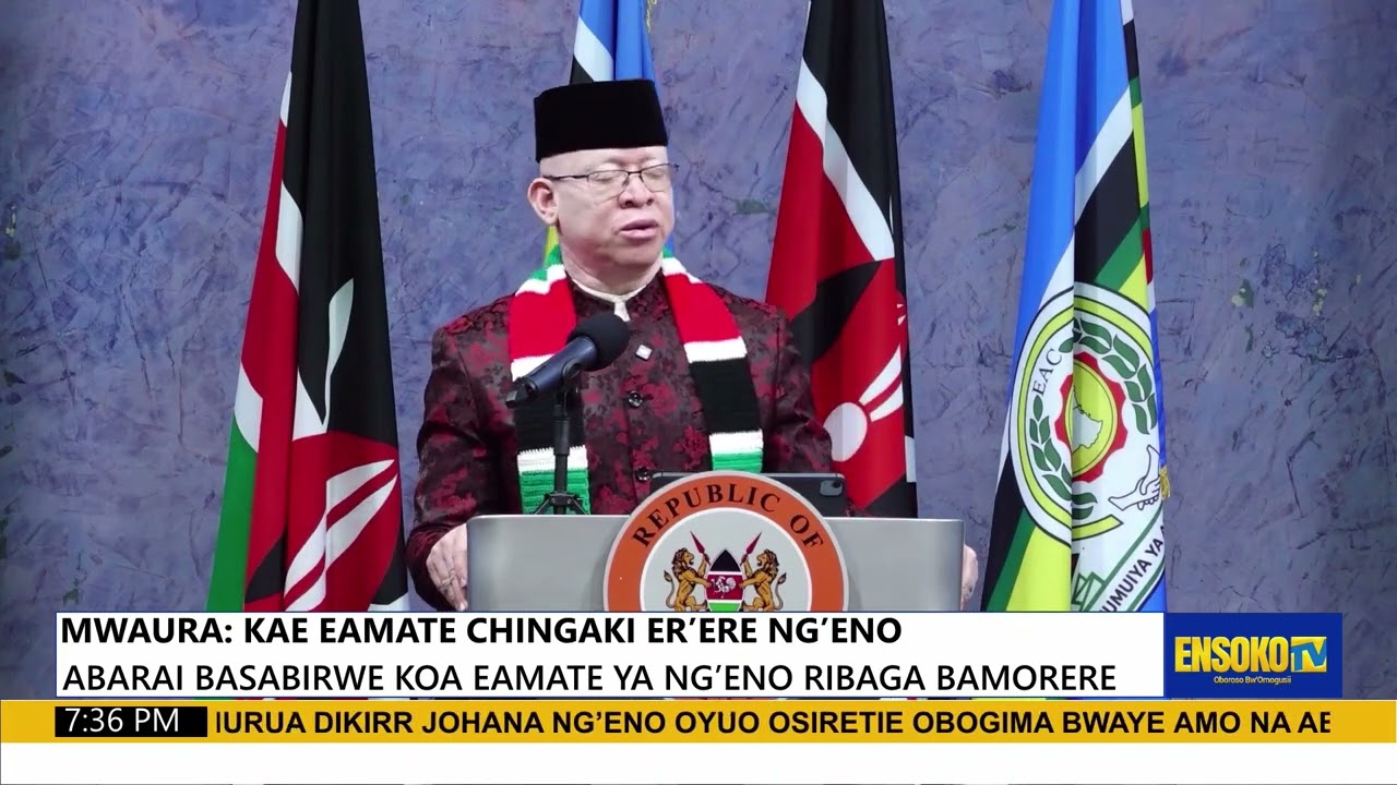 MWAURA: KAE EAMATE CHINGAKI ER’ERE NG’ENO